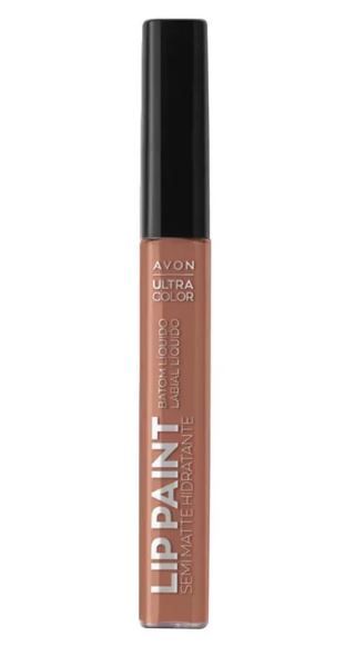 Batom Líquido Atitude Ultra Color Lip Paint Nude Delicado