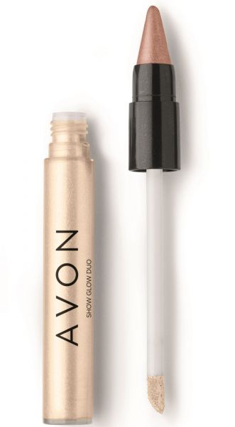 Duo Sombra Show Glow Branco & Pétala Diamante