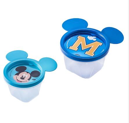 Kit 2 Potes Orelhas Mickey