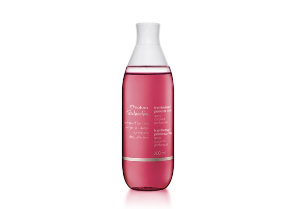 Colônia Spray Framboesa e Pimenta Rosa