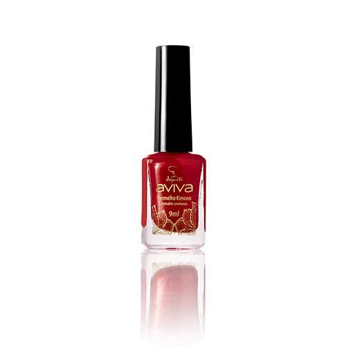 Esmalte Aviva Oriente - Vermelho Kimono