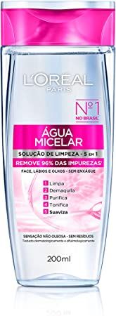 Água Micelar Solução de Limpeza 5 em 1