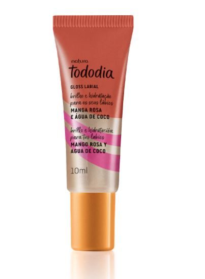 Gloss Labial Manga Rosa e Água de Coco