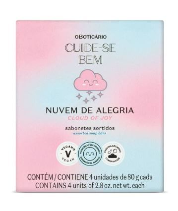 Sabonetes Sortidos Nuvem de Alegria