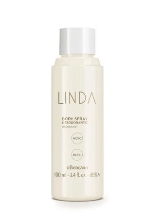 Refil Desodorante Body Spray Linda