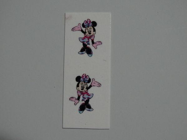 Adesivo Tatuagem para Unhas Minnie