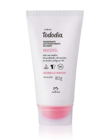 Desodorante em Creme Acerola e Hibisco