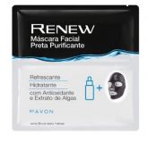 Máscara Facial Preta Purificante Renew