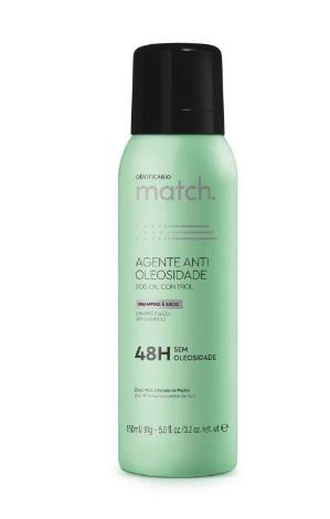 Shampoo à Seco Match Agente Antioleosidade