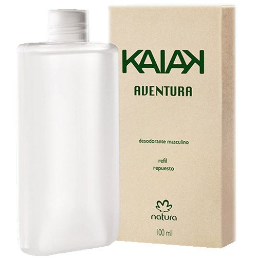 Refil Desodorante Kaiak Aventura Spray Masculino