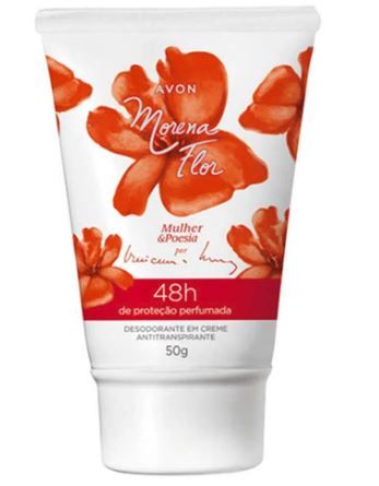 Desodorante em Creme com Aplicador Morena Flor