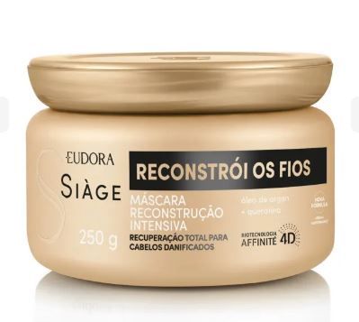 Máscara Capilar Reconstrói Os Fios