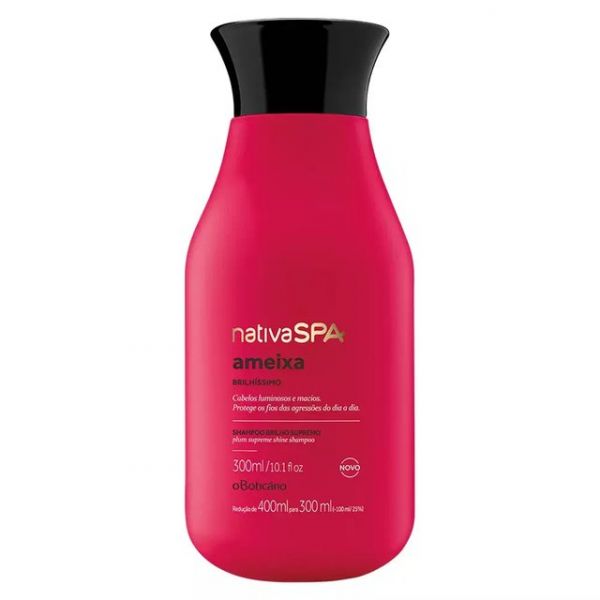 Shampoo para Cabelos Luminosos Ameixa