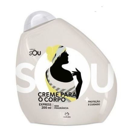 Creme para o Corpo Express Sem Fragrância