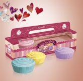 Estojo de Sabonetes Sabores Cupcake