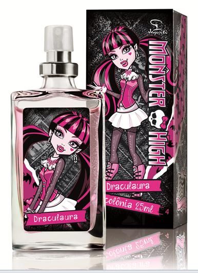 Colônia Desodorante Monster High Draculaura