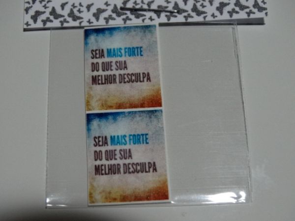 Adesivo Tatuagem para Unhas Seja Mais Forte