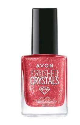 Esmalte Crushed Crystals Vermelho Crystal