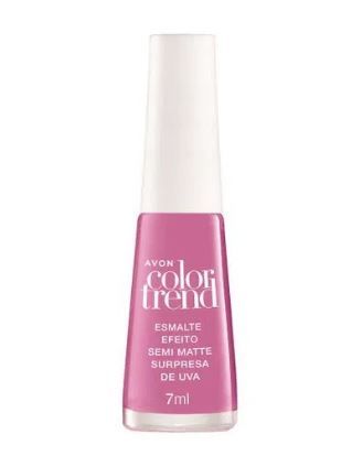 Esmalte Efeito Semi Matte Surpresa de Uva