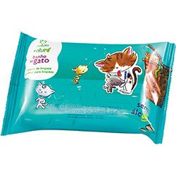 Banho de Gato Lenços de Limpeza