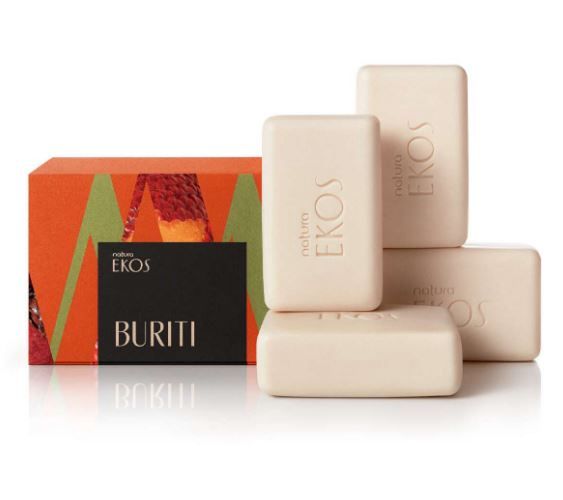 Sabonete em Barra Puro Vegetal Cremoso Ekos Buriti