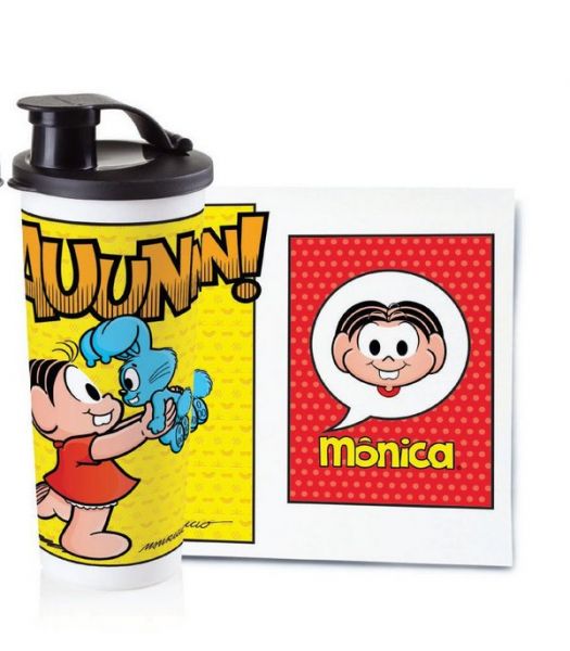 Copo Com Bico Turma Da Monica Monica 470ml