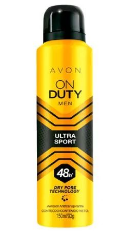 Desodorante Aerossol On Duty Men Ultra Sport