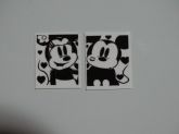 Adesivo Tatuagem para Unhas Mickey e Minnie