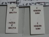 Adesivo Tatuagem para Unhas Nóis é Bruta e Ninguém Doma