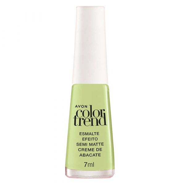 Esmalte Efeito Semi Matte Creme de Abacate