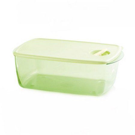 Cristalware Retangular Verde 3,5L