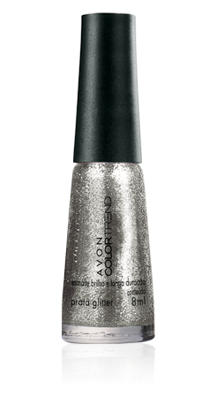 Esmalte Prata Glitter