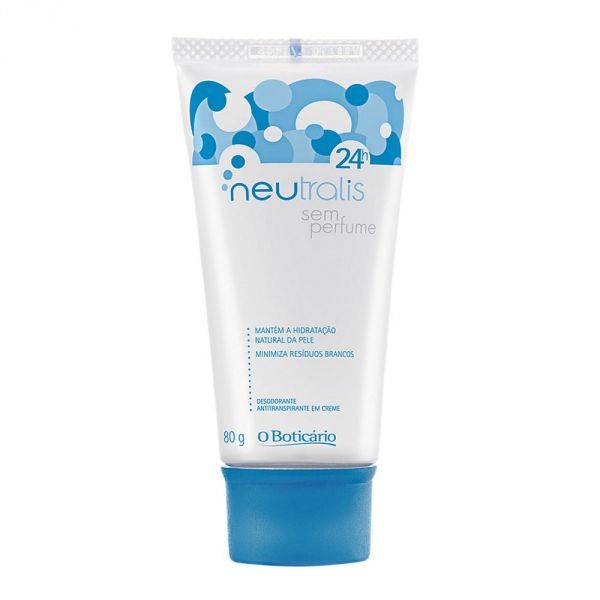 Neutralis Desodorante Antitranspirante em Creme Sem Perfume