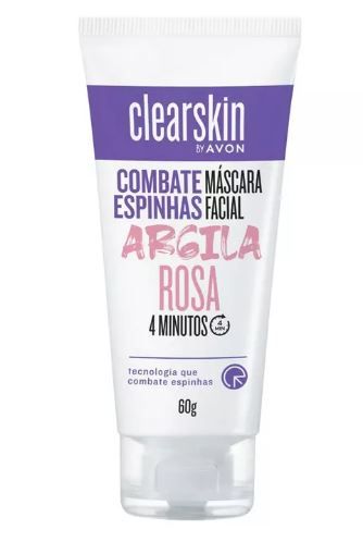 Máscara Facial Argila Rosa