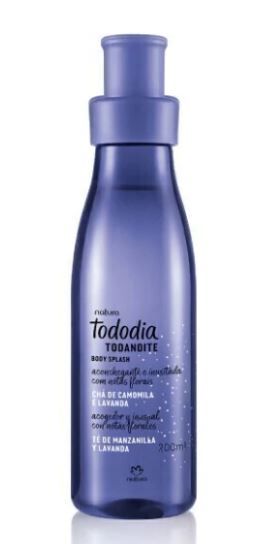 Body Splash Todanoite Chá de Camomila e Lavanda