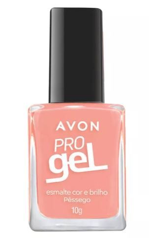 Esmalte Cor e Brilho Pro Gel Pêssego