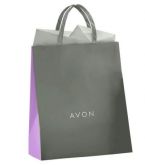 Sacola de Presente Avon Cinza P