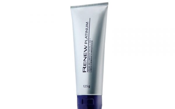 Renew Platinum - Creme de Limpeza facial 2 em 1