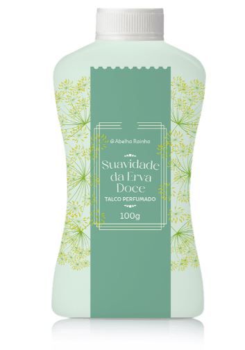Talco Perfumado Suavidade da Erva Doce
