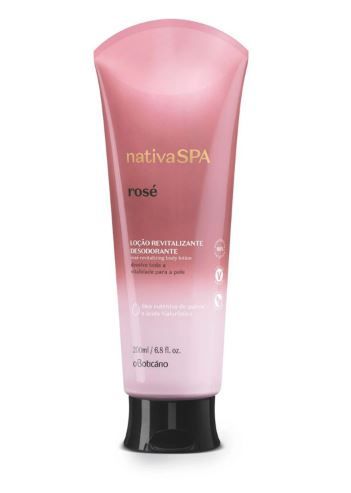 Loção Revitalizante Corporal Rosé