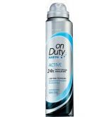 Desodorante Aerosol On Duty - Active (Masculino)