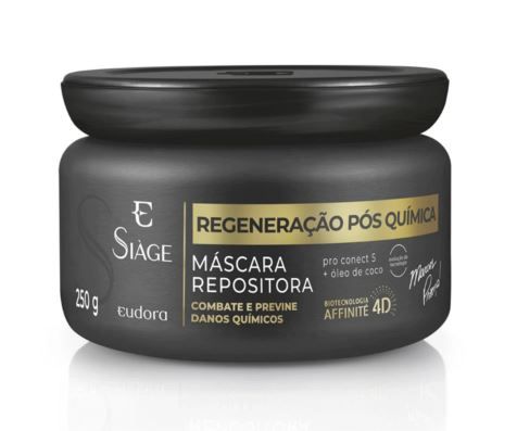 Máscara Repositora Regeneração Pós Química