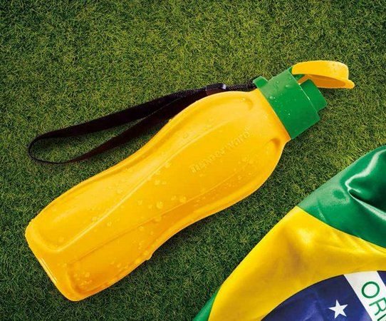 Eco Tupper Garrafa Plus 500ml Brasil